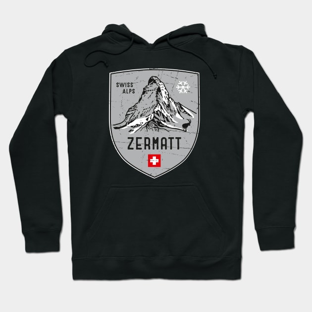 Emblem Zermatt Hoodie by posay